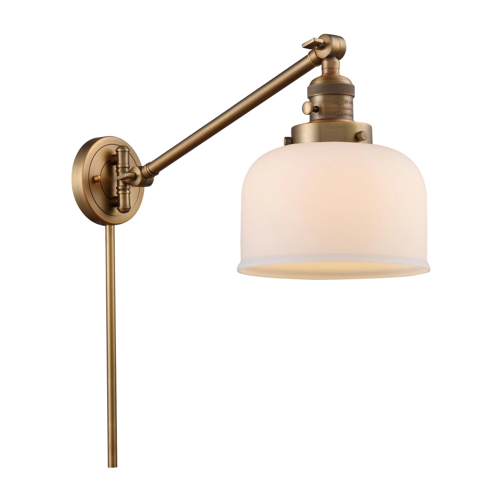 Bruno Marashlian Large Bell Wall Swing Lamp By Innovations Lighting - Image 15