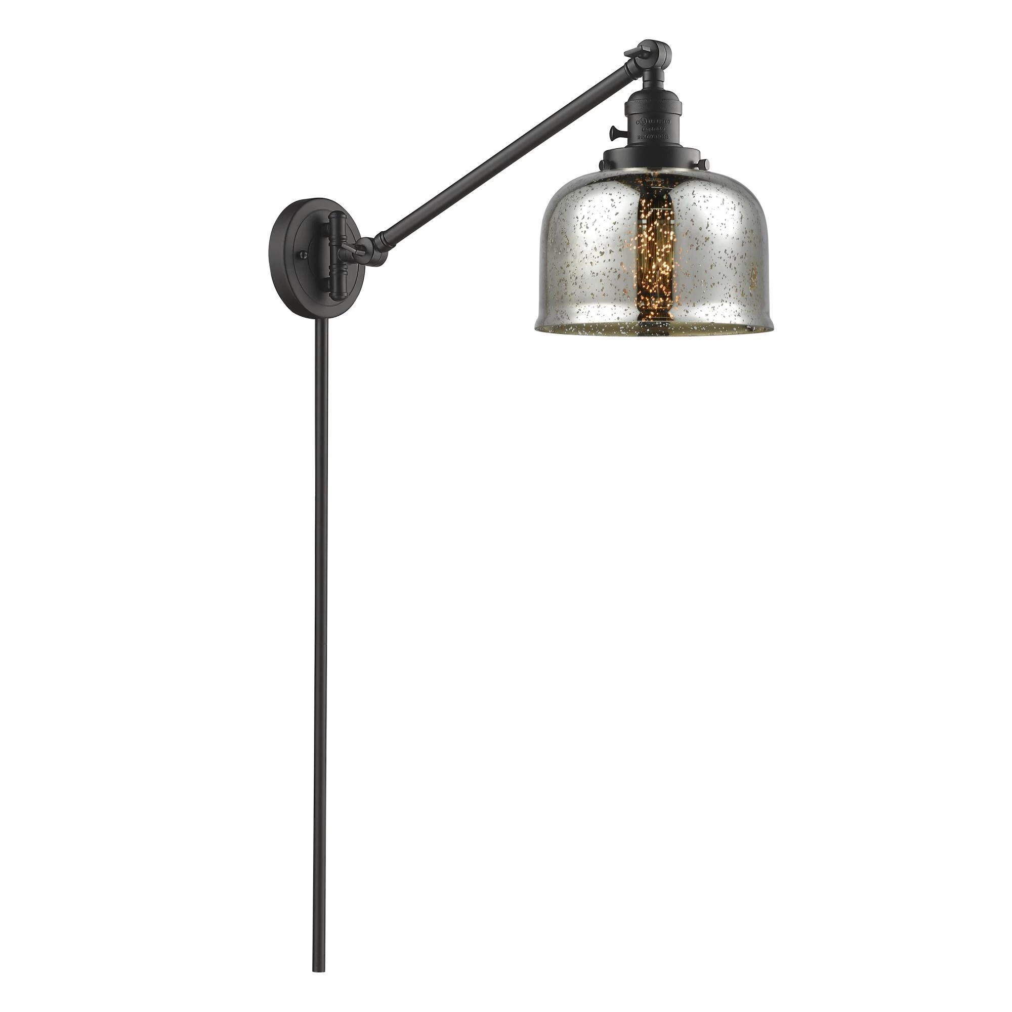 Bruno Marashlian Large Bell Wall Swing Lamp By Innovations Lighting - Image 8