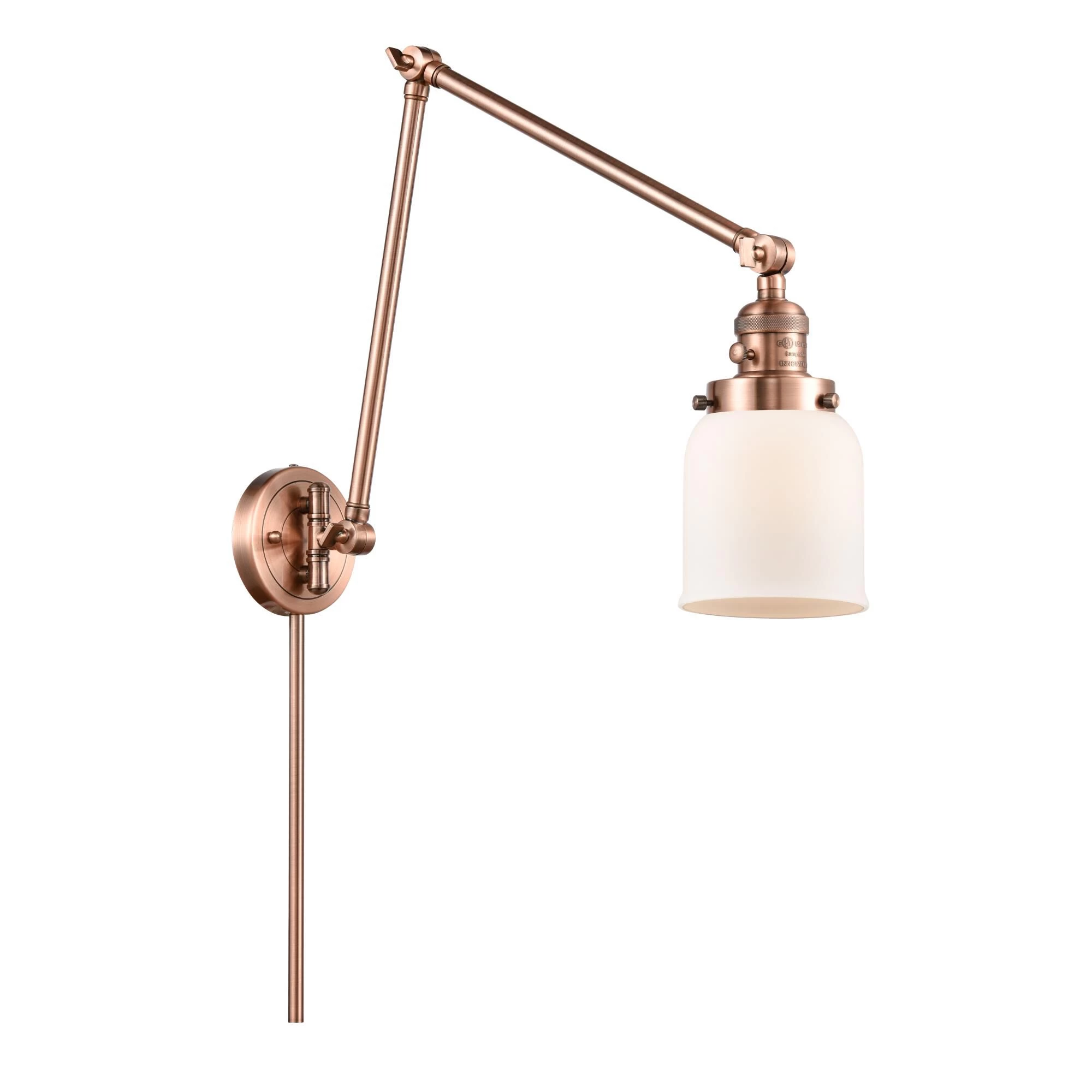 Small Bell LED Wall Swing Lamp By Innovations Lighting - Image 4