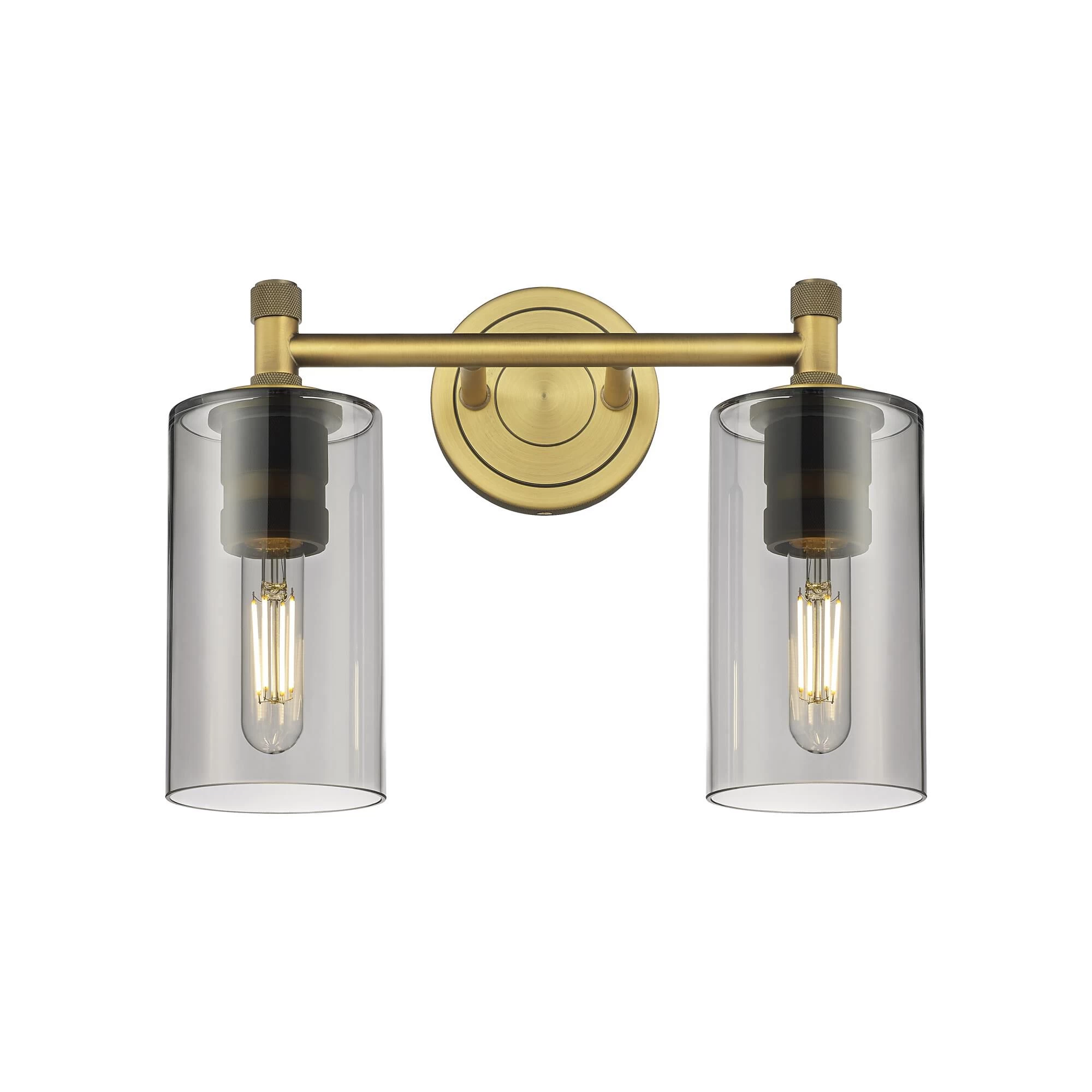 Bruno Marashlian Crown Point 13 Inch 2 Light Bath Vanity Light By Innovations Lighting - Image 2