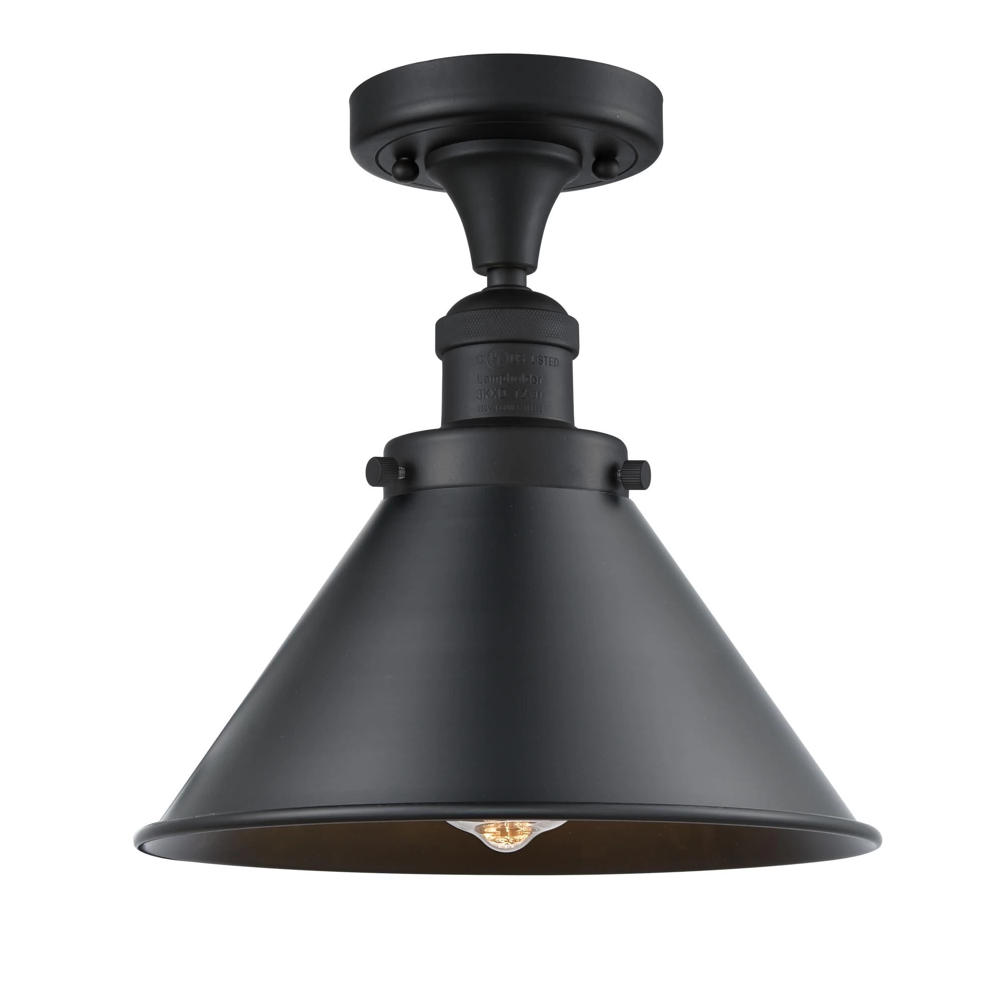 Bruno Marashlian Briarcliff 10 Inch 1 Light Semi Flush Mount By Innovations Lighting - Image 8