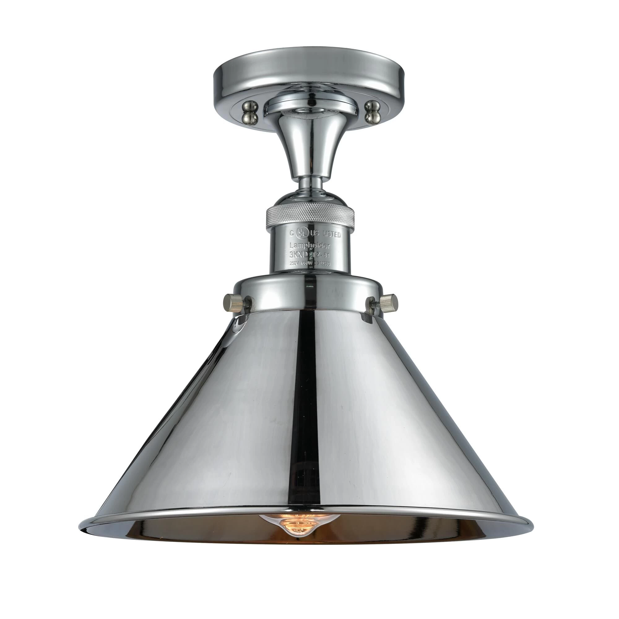 Bruno Marashlian Briarcliff 10 Inch 1 Light Semi Flush Mount By Innovations Lighting - Image 10