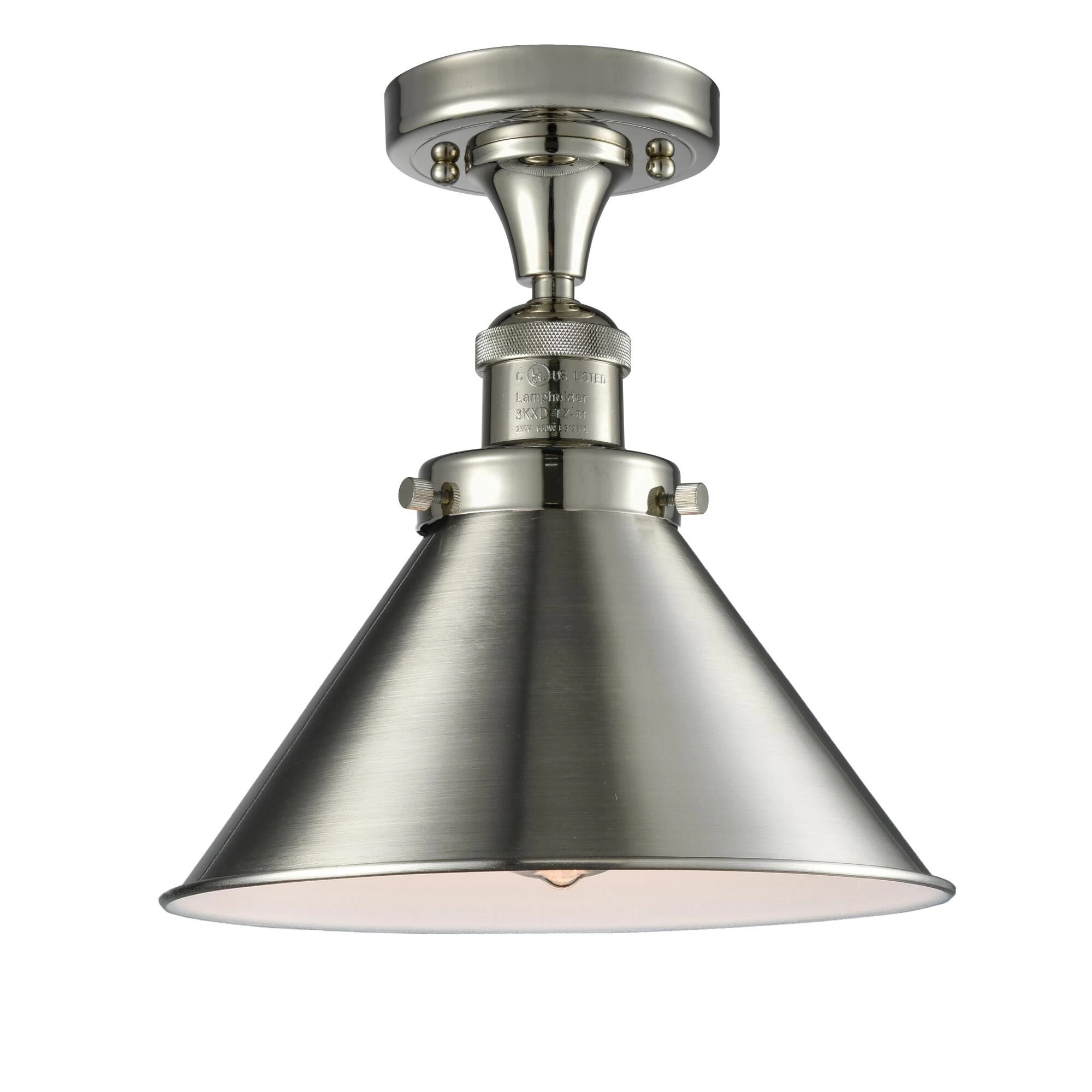Bruno Marashlian Briarcliff 10 Inch 1 Light Semi Flush Mount By Innovations Lighting - Image 3