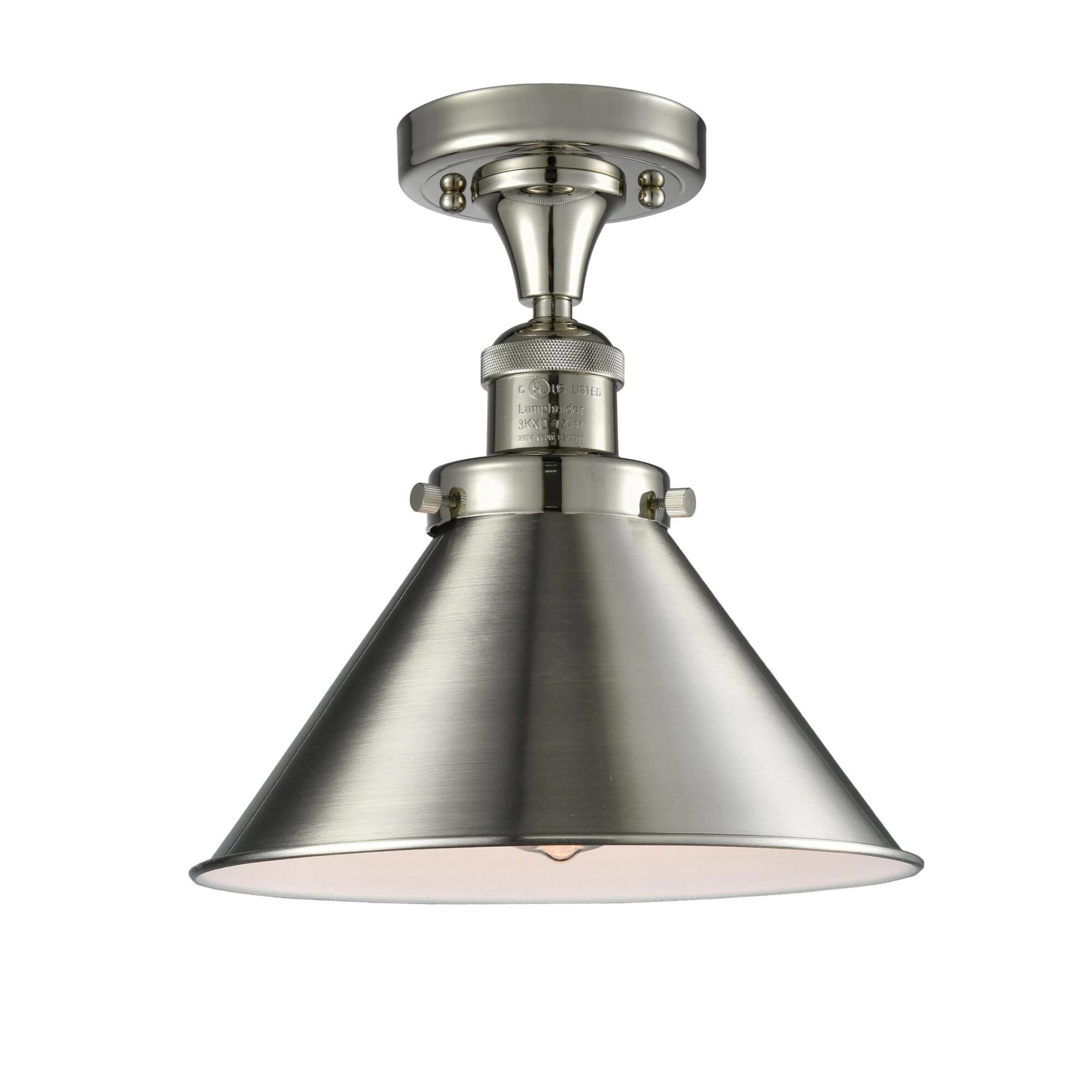 Bruno Marashlian Briarcliff 10 Inch 1 Light Semi Flush Mount By Innovations Lighting - Image 2