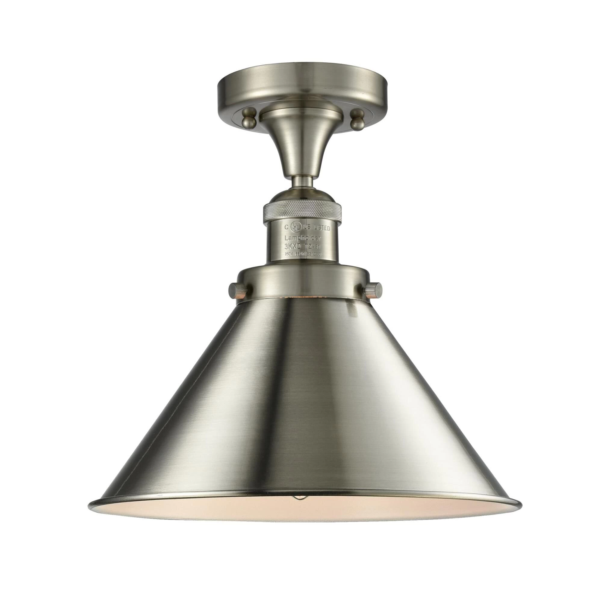 Bruno Marashlian Briarcliff 10 Inch 1 Light Semi Flush Mount By Innovations Lighting - Image 7
