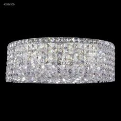 Contemporary 20 Inch 12 Light Flush Mount By James R. Moder