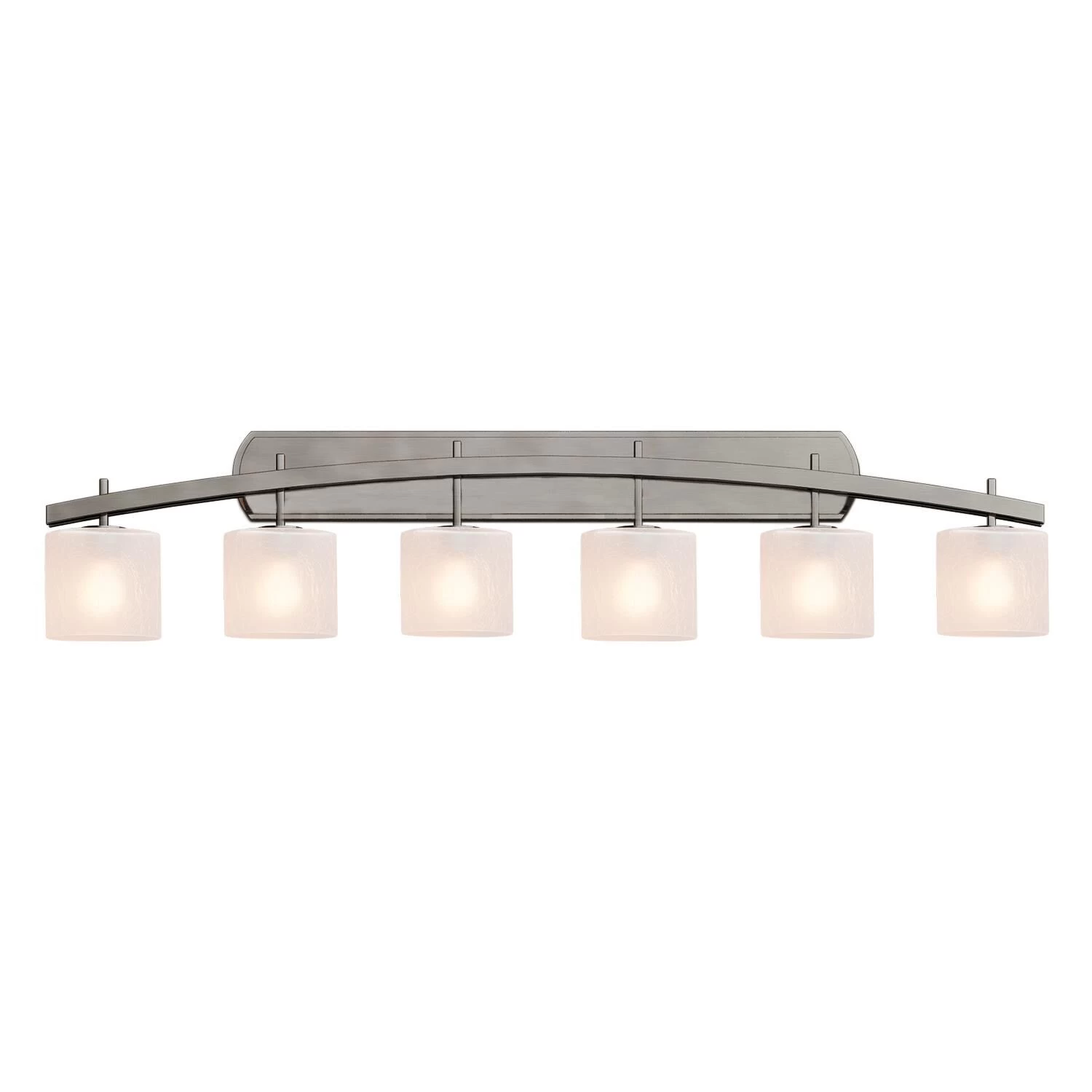 Fusion - Archway 55 Inch 6 Light Bath Vanity Light By Justice Design Group - Image 2