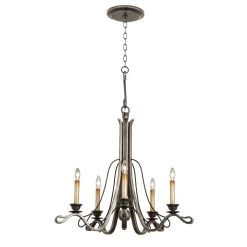 Keller 28 Inch 5 Light Chandelier By Kalco Lighting