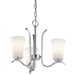 Armida 18 Inch 3 Light Mini Chandelier By Kichler Lighting