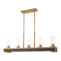 Buttonwood 44 Inch 8 Light Linear Suspension Light By Livex Lighting