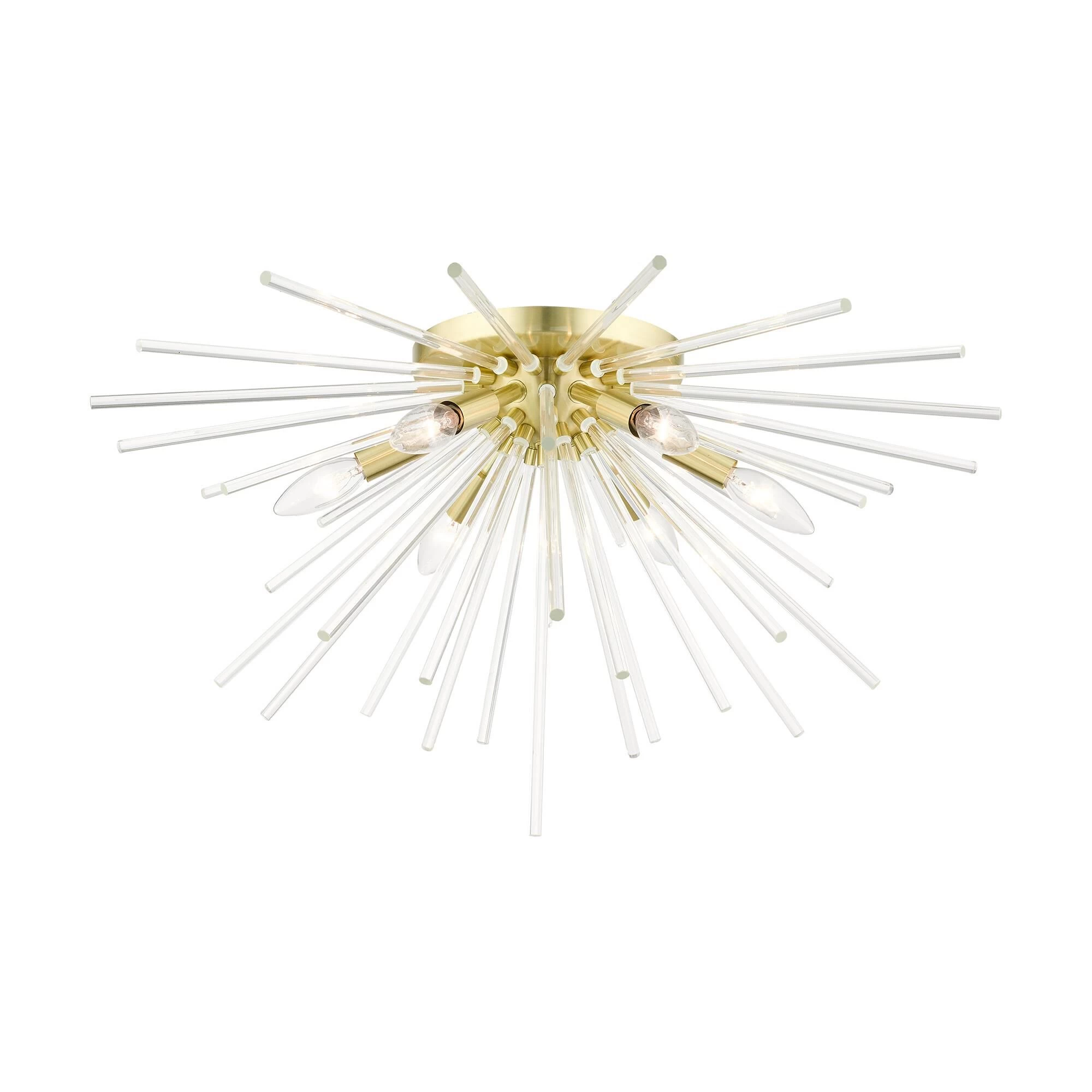 Utopia 6 Light Flush Mount By Livex Lighting - Image 8