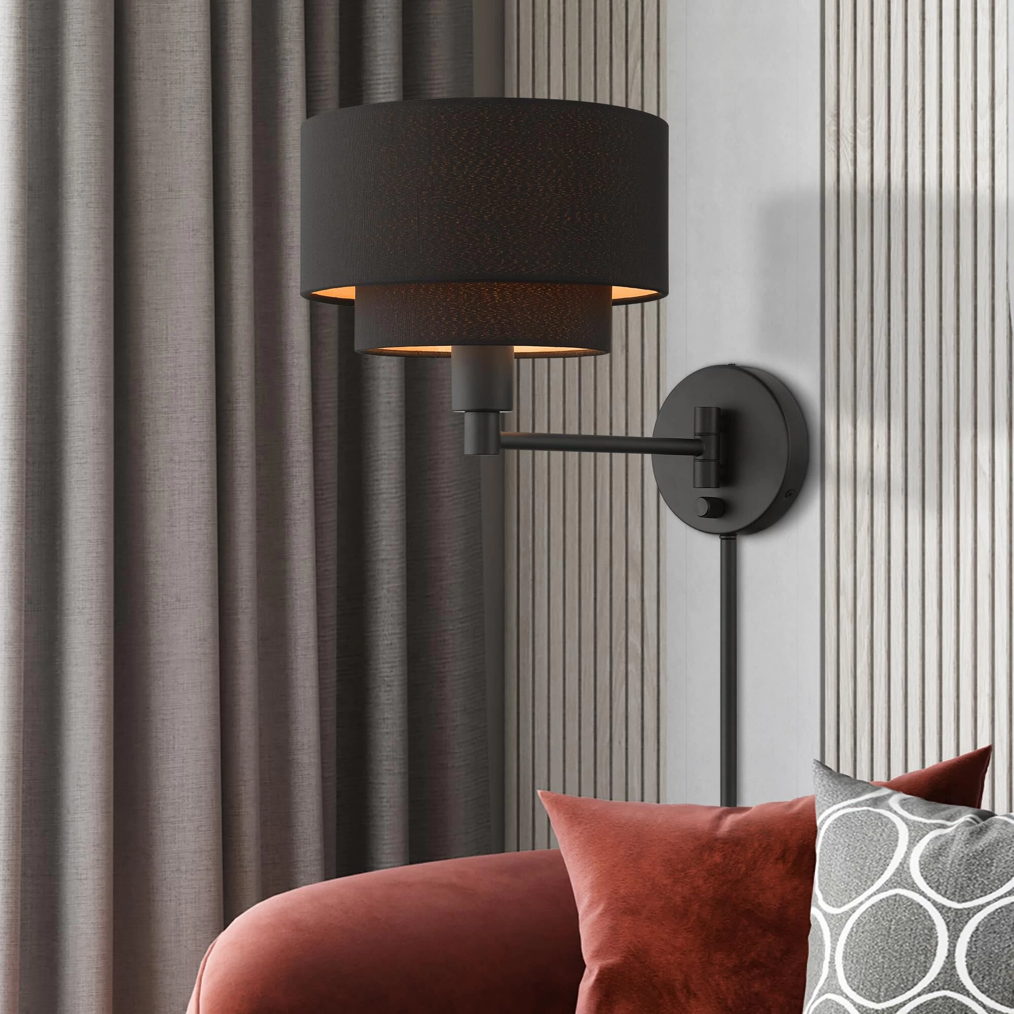 Sentosa Wall Swing Lamp By Livex Lighting - Image 2
