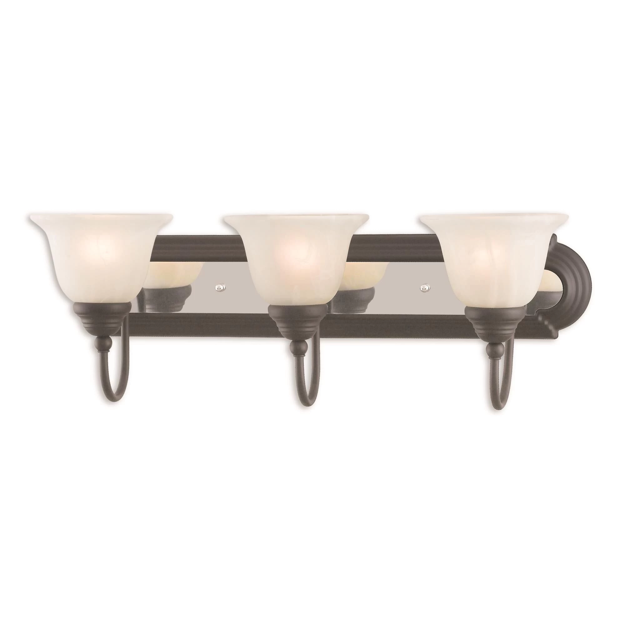 Belmont 24 Inch 3 Light Bath Vanity Light By Livex Lighting - Image 2