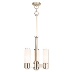 Weston 14 Inch 3 Light Mini Chandelier By Livex Lighting