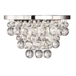 Crystal Fruit Vacio 13 Inch Wall Sconce By Matteo Lighting