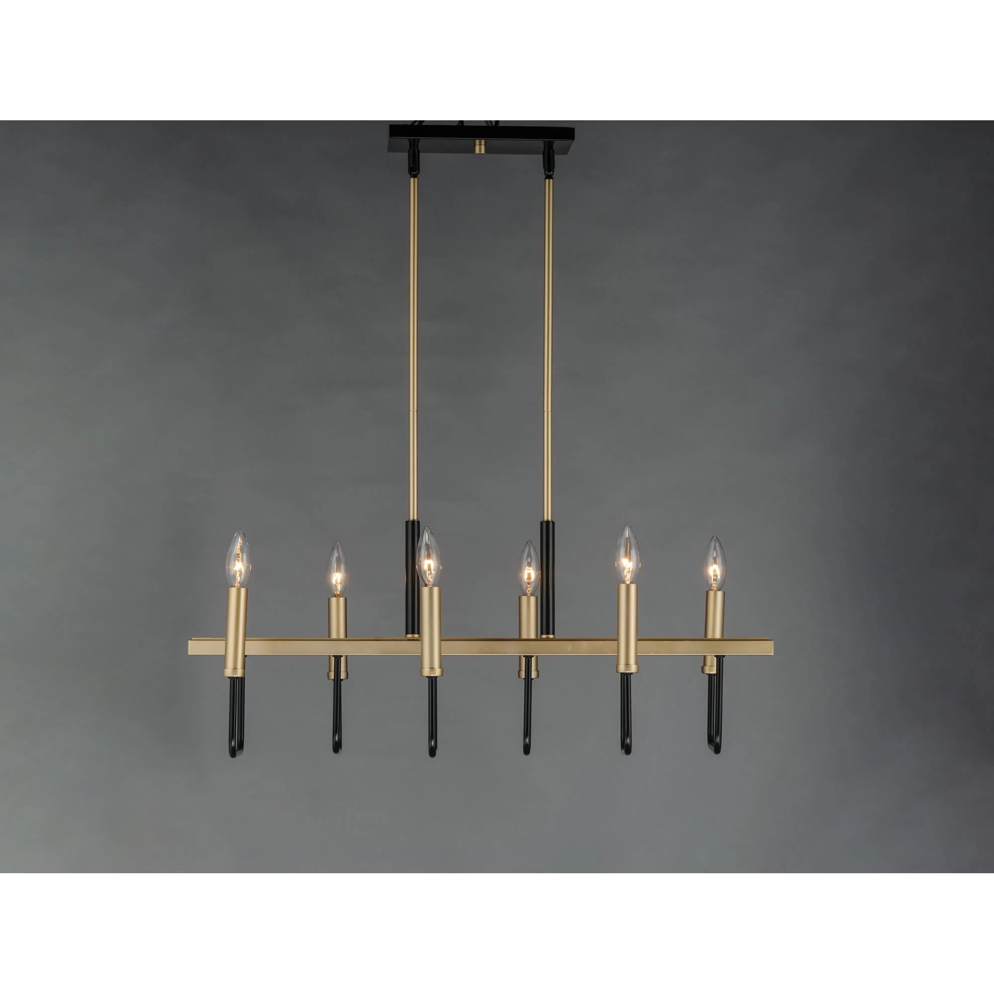 Sullivan 30 Inch 6 Light Linear Suspension Light By Maxim Lighting - Image 3