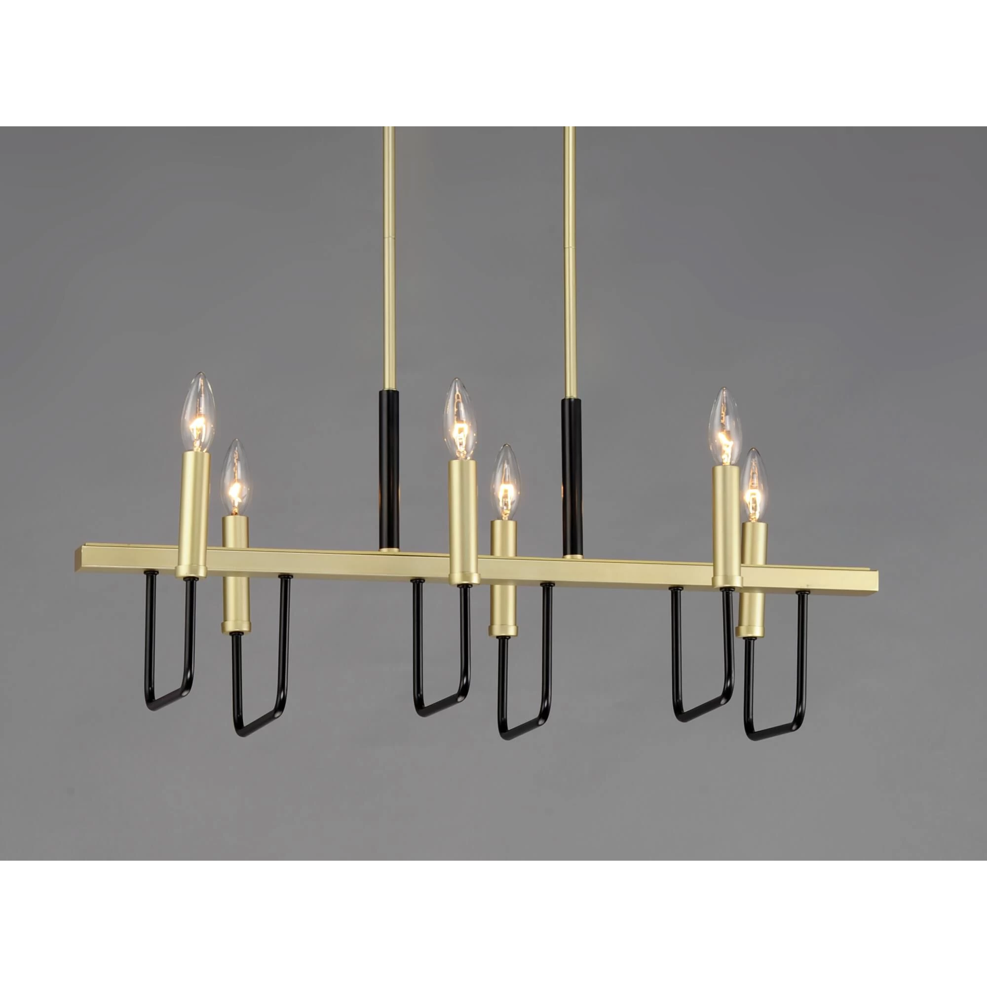 Sullivan 30 Inch 6 Light Linear Suspension Light By Maxim Lighting - Image 9