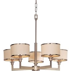 Nexus 27 Inch 5 Light Chandelier By Maxim Lighting