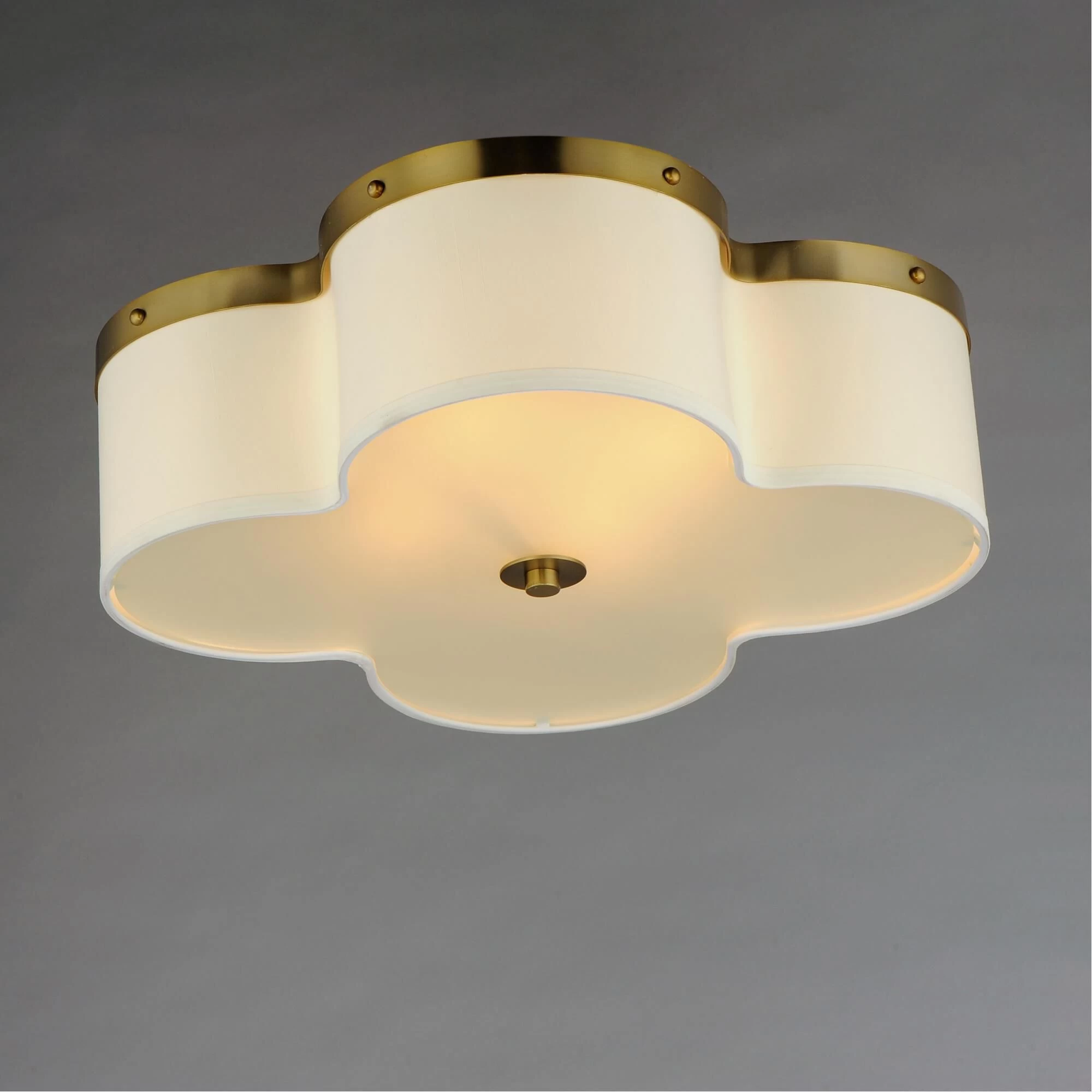 Clover 19 Inch 4 Light Flush Mount By Maxim Lighting - Image 4