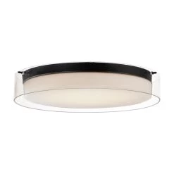 Duo 19 Inch 1 Light LED Flush Mount By Maxim Lighting