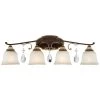 Chateau Nobles 32 Inch 4 Light Bath Vanity Light By Metropolitan Lighting