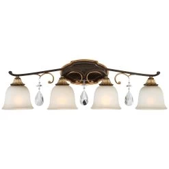 Chateau Nobles 32 Inch 4 Light Bath Vanity Light By Metropolitan Lighting