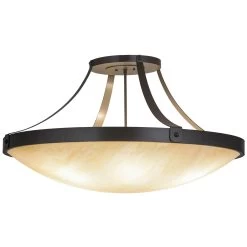 37 Inch 6 Light Semi Flush Mount By Meyda Lighting