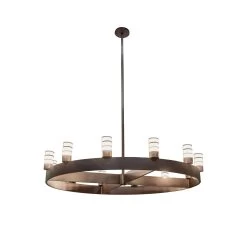 93 Inch 12 Light Semi Flush Mount By Meyda Lighting