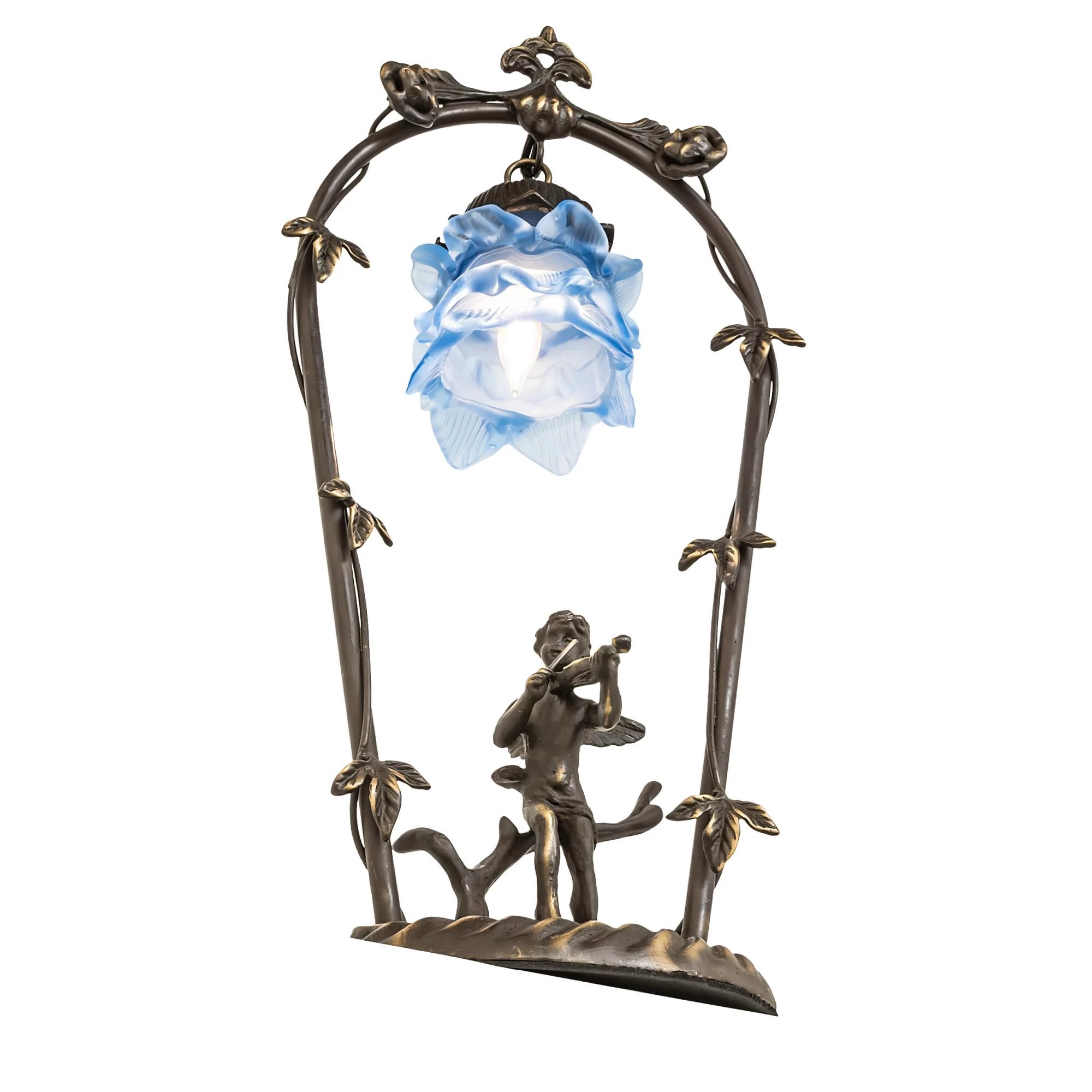 Blue Cherub 19 Inch Accent Lamp By Meyda Lighting - Image 7