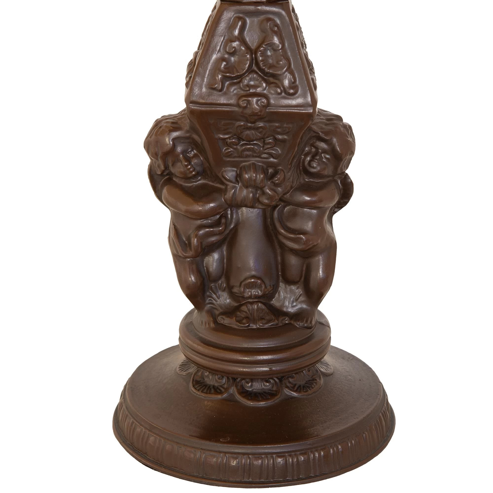 Cherubs With Lantern 8 Inch Accent Lamp By Meyda Lighting - Image 2