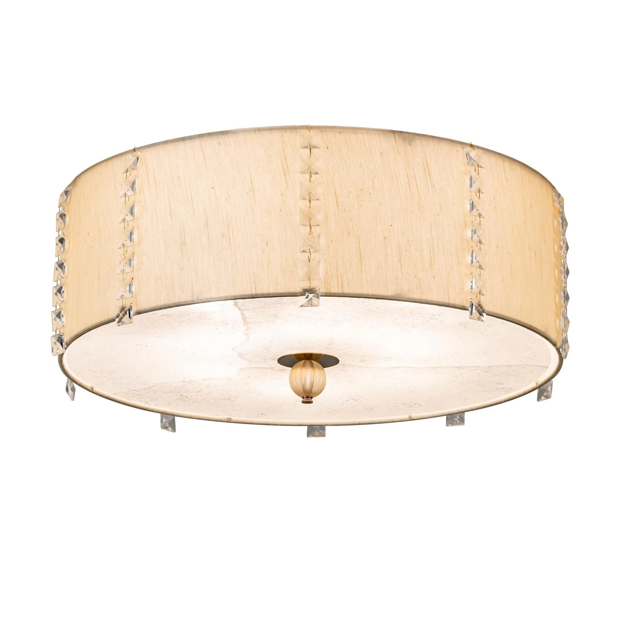 Cilindro 25 Inch 1 Light Flush Mount By Meyda Lighting