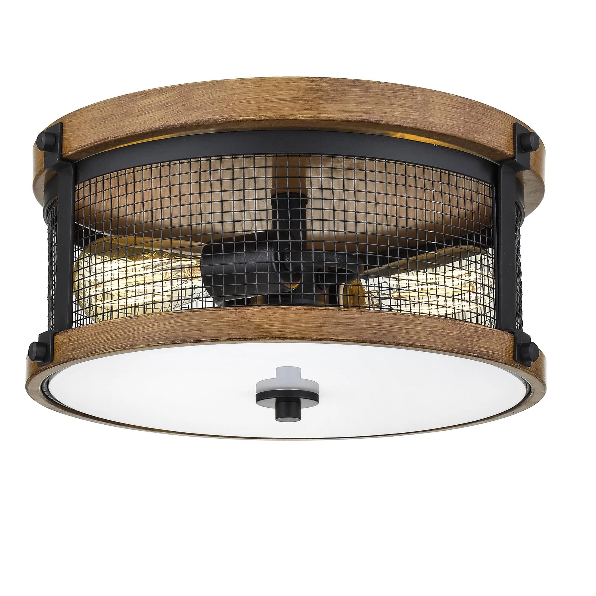 Mesa 13 Inch 2 Light Flush Mount By Millennium Lighting