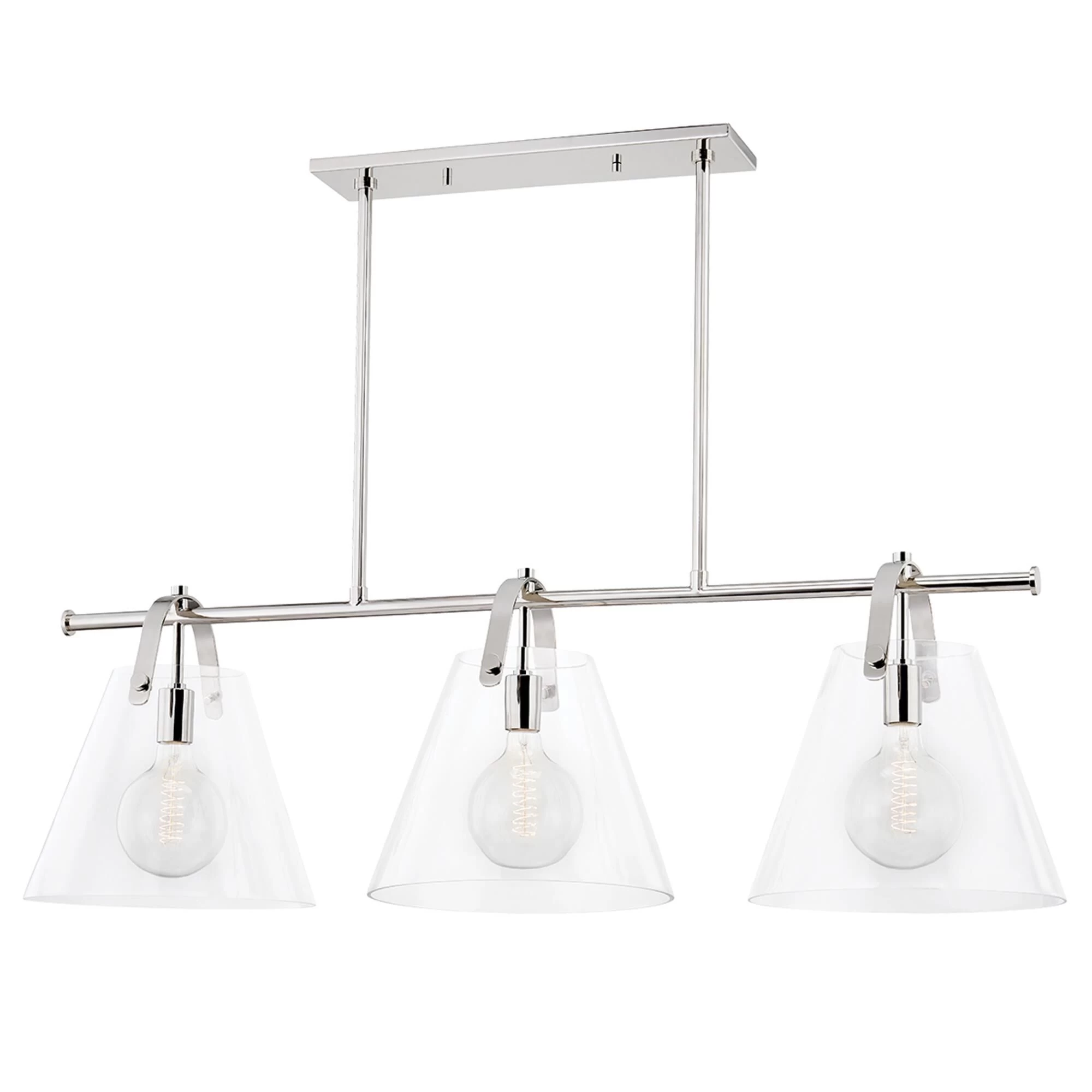 Karin 44 Inch 3 Light Linear Suspension Light By Mitzi - Image 2