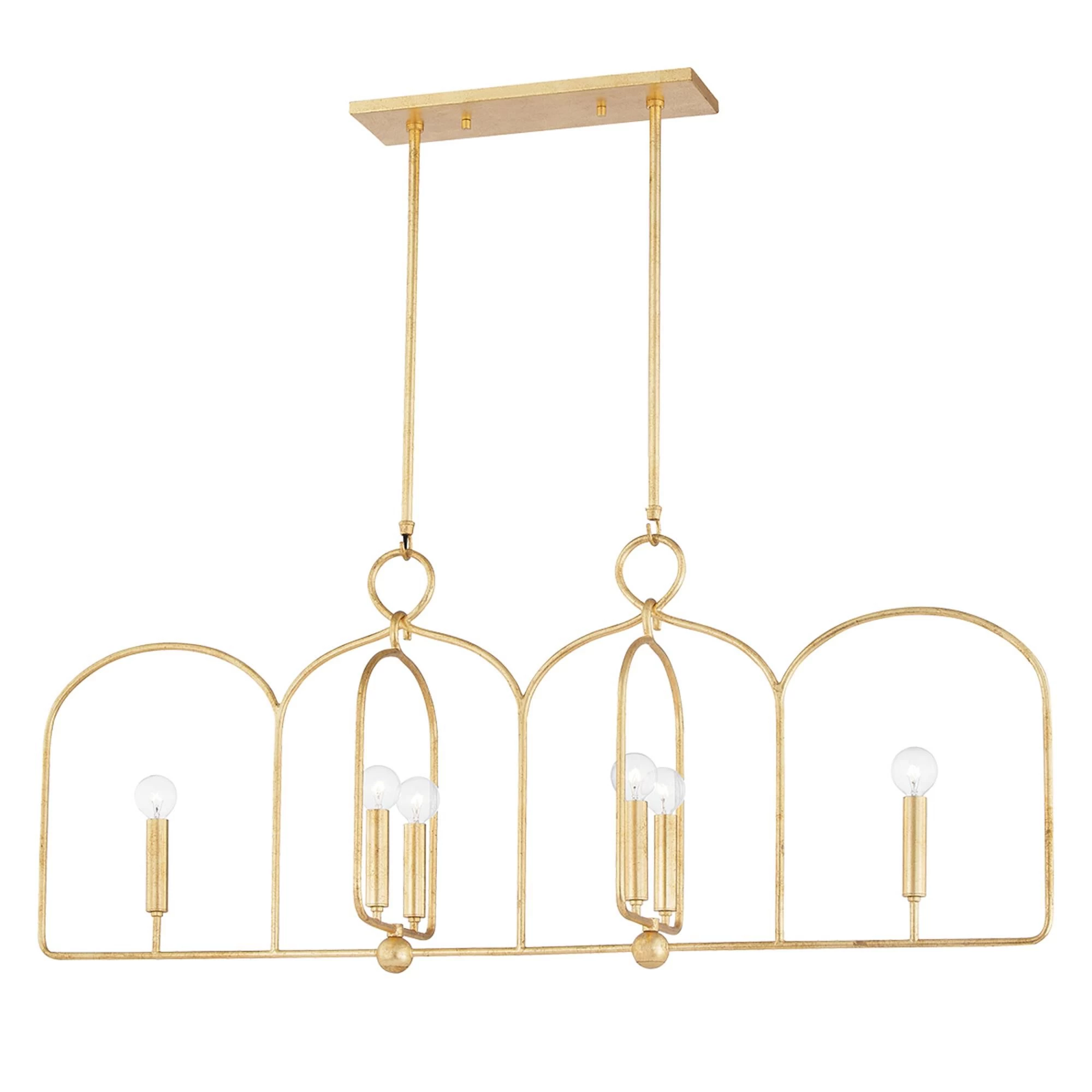 Mallory 45 Inch 6 Light Linear Suspension Light By Mitzi - Image 2