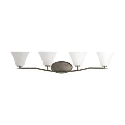 Bravo 37 Inch 4 Light Bath Vanity Light By Progress Lighting
