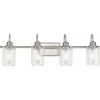 Aiken 32 Inch 4 Light Bath Vanity Light By Progress Lighting