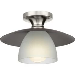 Trimble 12 Inch 1 Light Semi Flush Mount By Progress Lighting