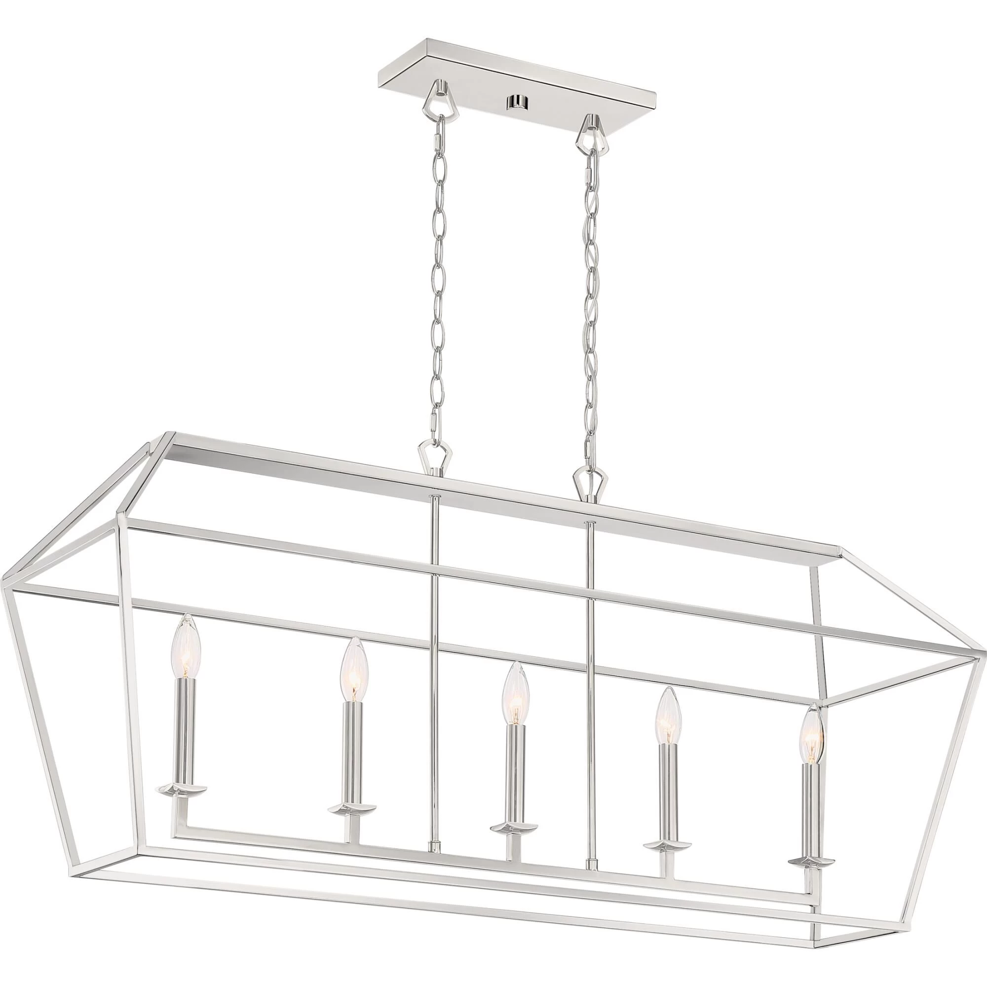 Aviary 42 Inch 5 Light Linear Suspension Light By Quoizel - Image 10