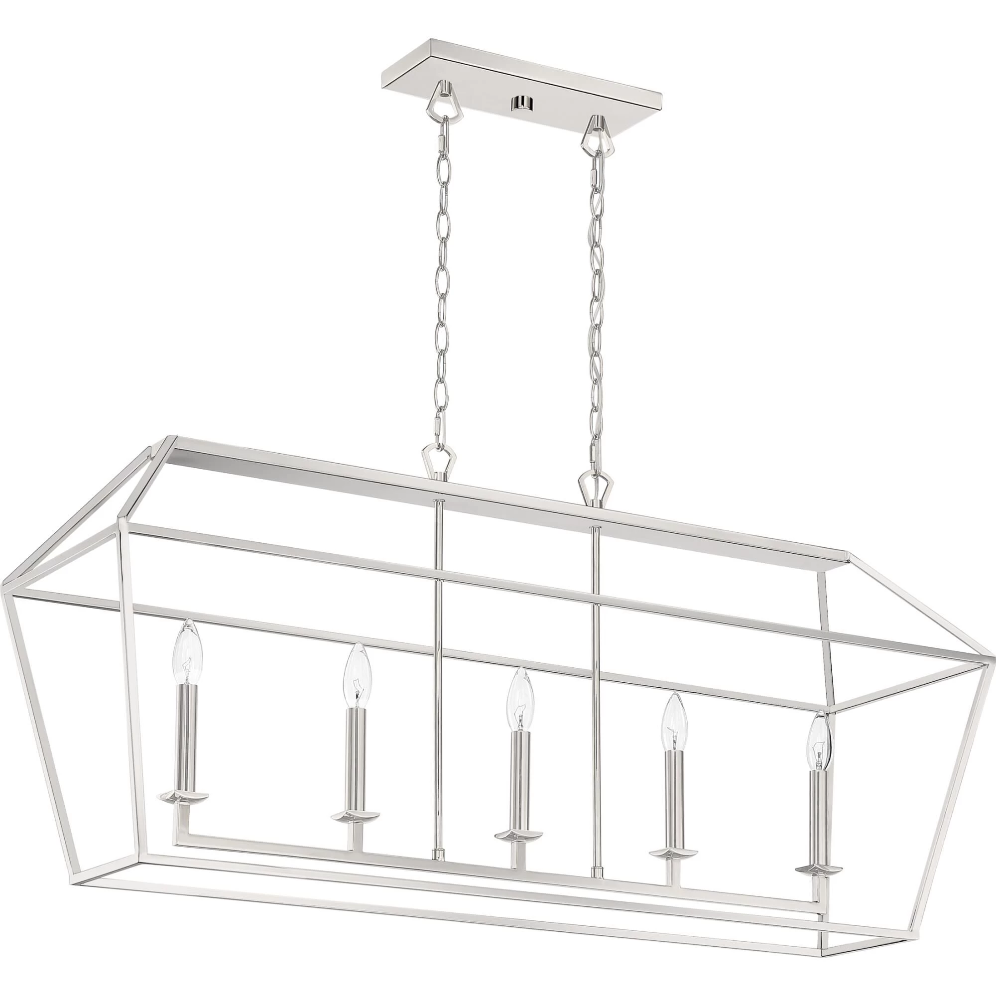 Aviary 42 Inch 5 Light Linear Suspension Light By Quoizel