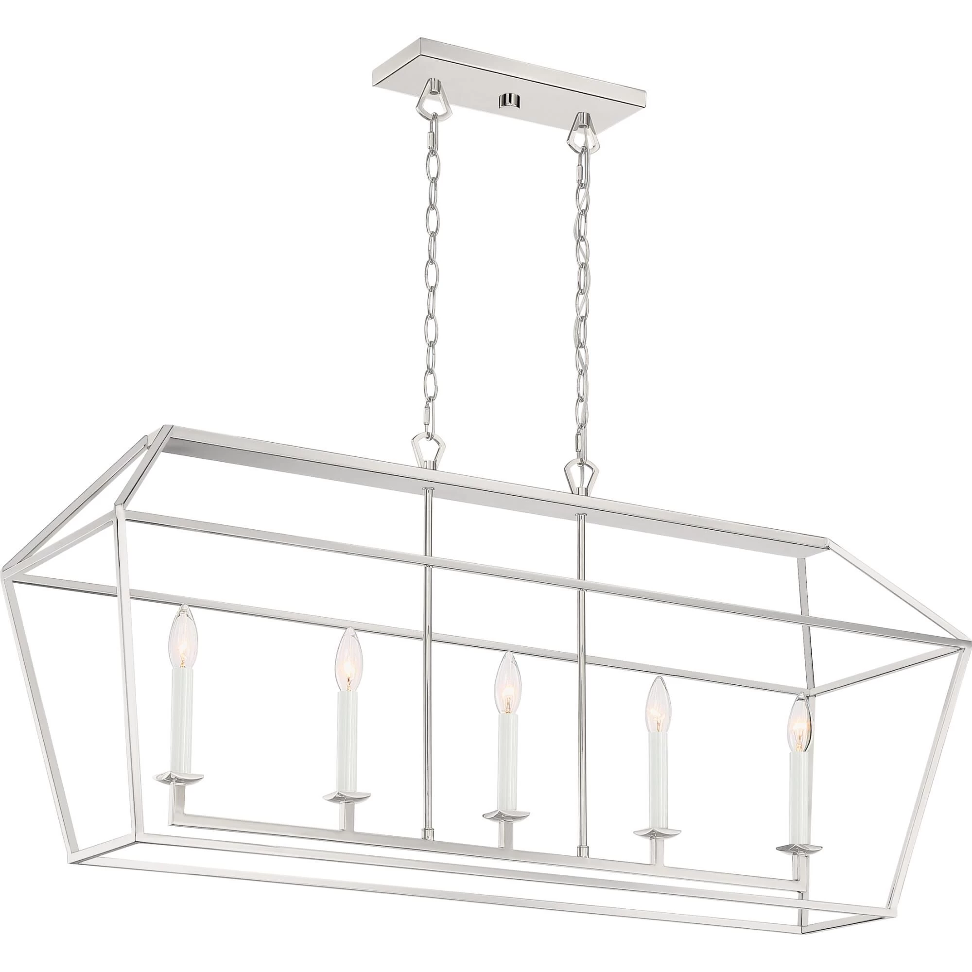 Aviary 42 Inch 5 Light Linear Suspension Light By Quoizel - Image 13