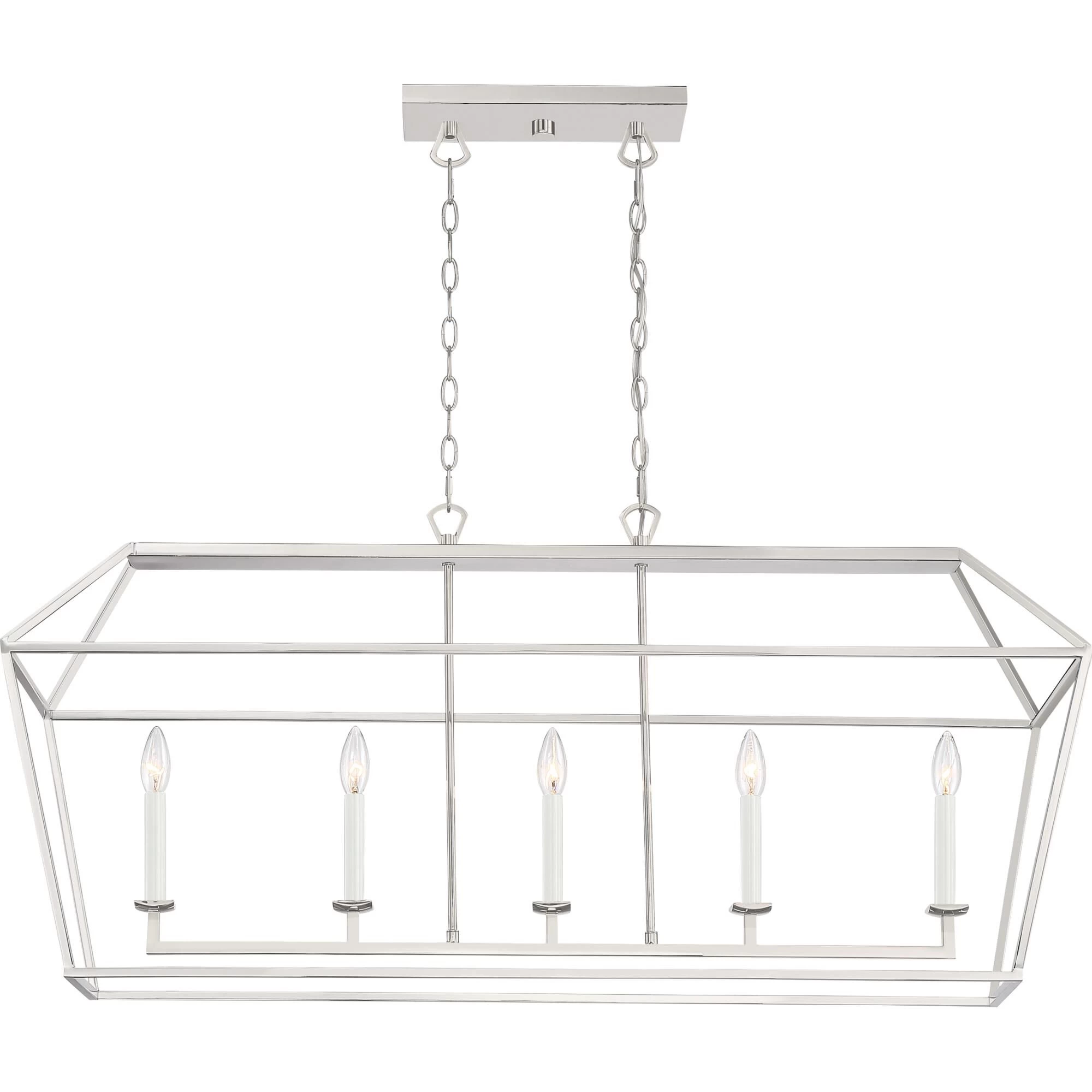 Aviary 42 Inch 5 Light Linear Suspension Light By Quoizel - Image 15