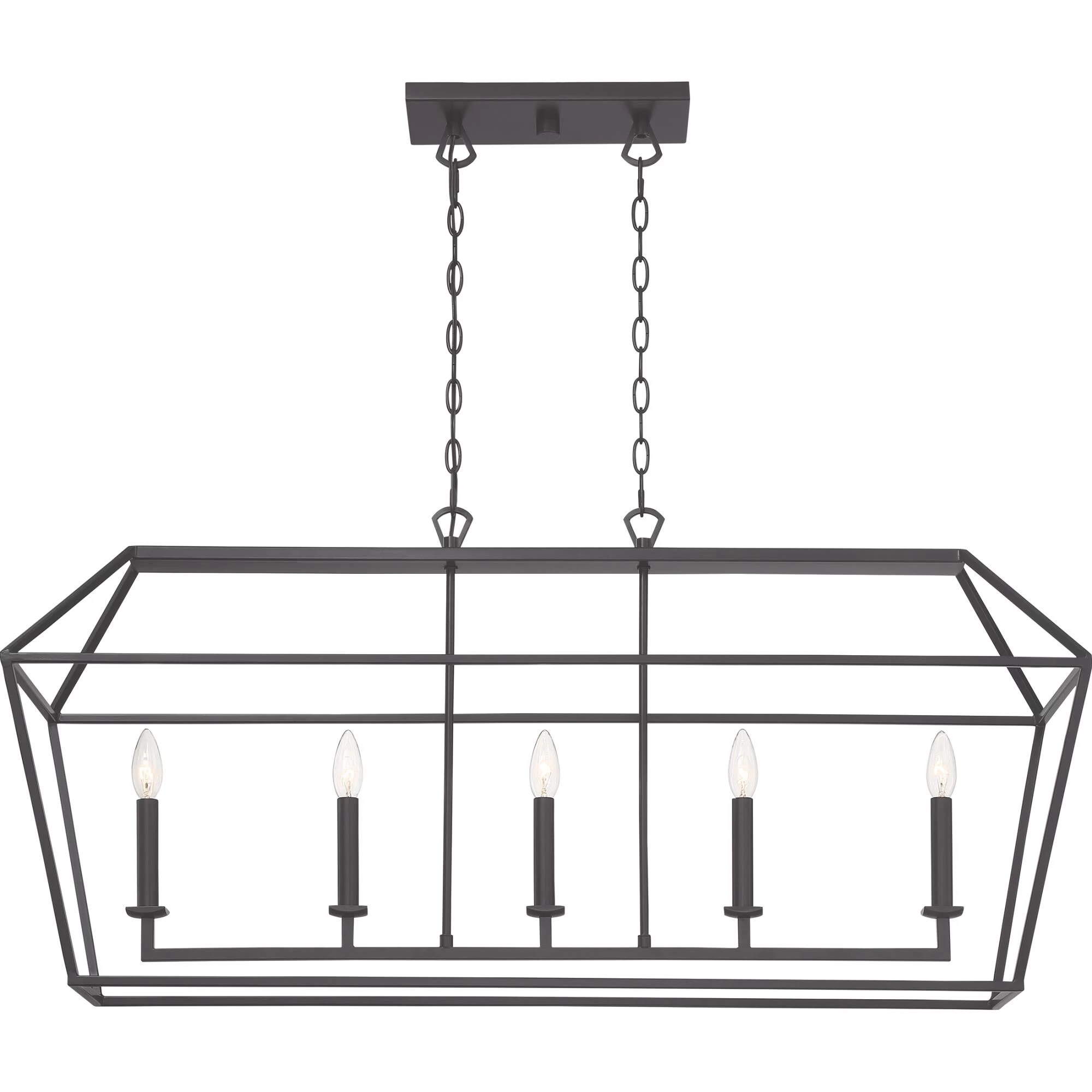 Aviary 42 Inch 5 Light Linear Suspension Light By Quoizel - Image 4