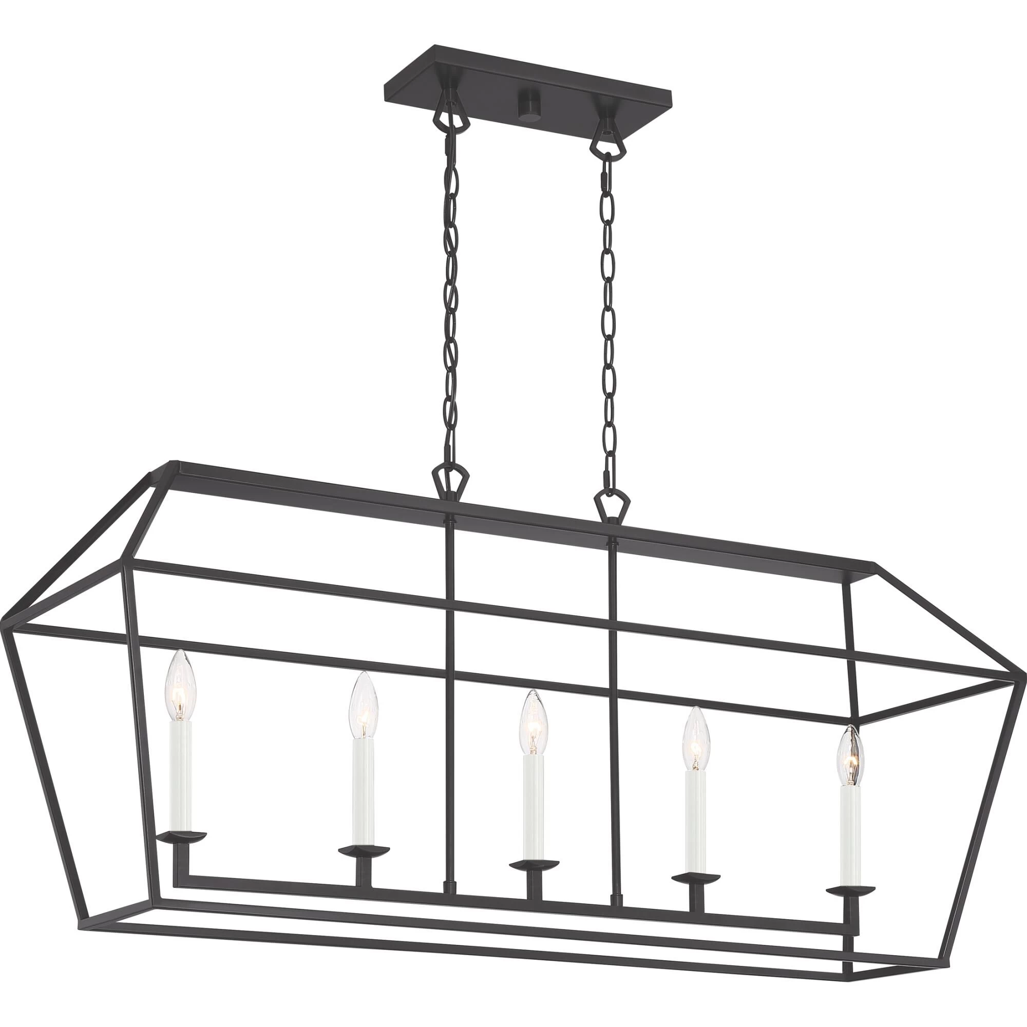 Aviary 42 Inch 5 Light Linear Suspension Light By Quoizel - Image 6