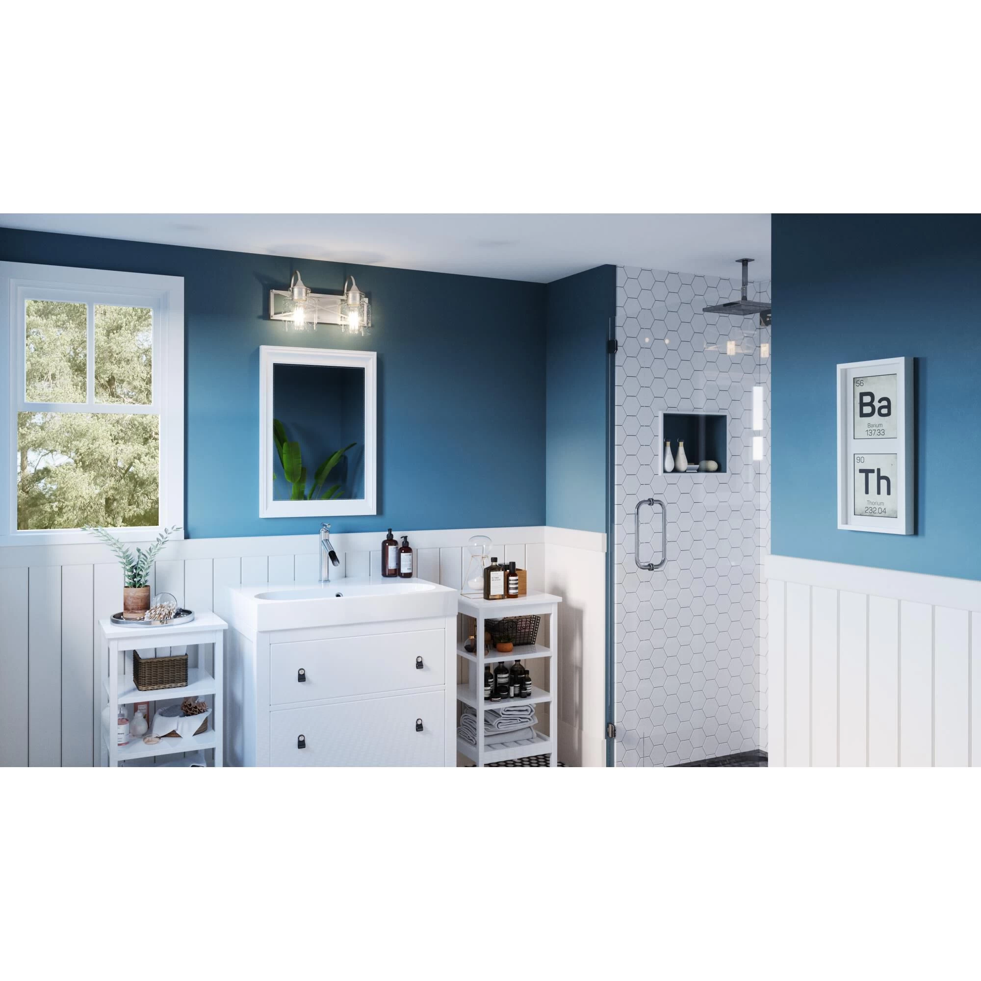 Bartley 15 Inch 2 Light Bath Vanity Light By Quoizel - Image 7