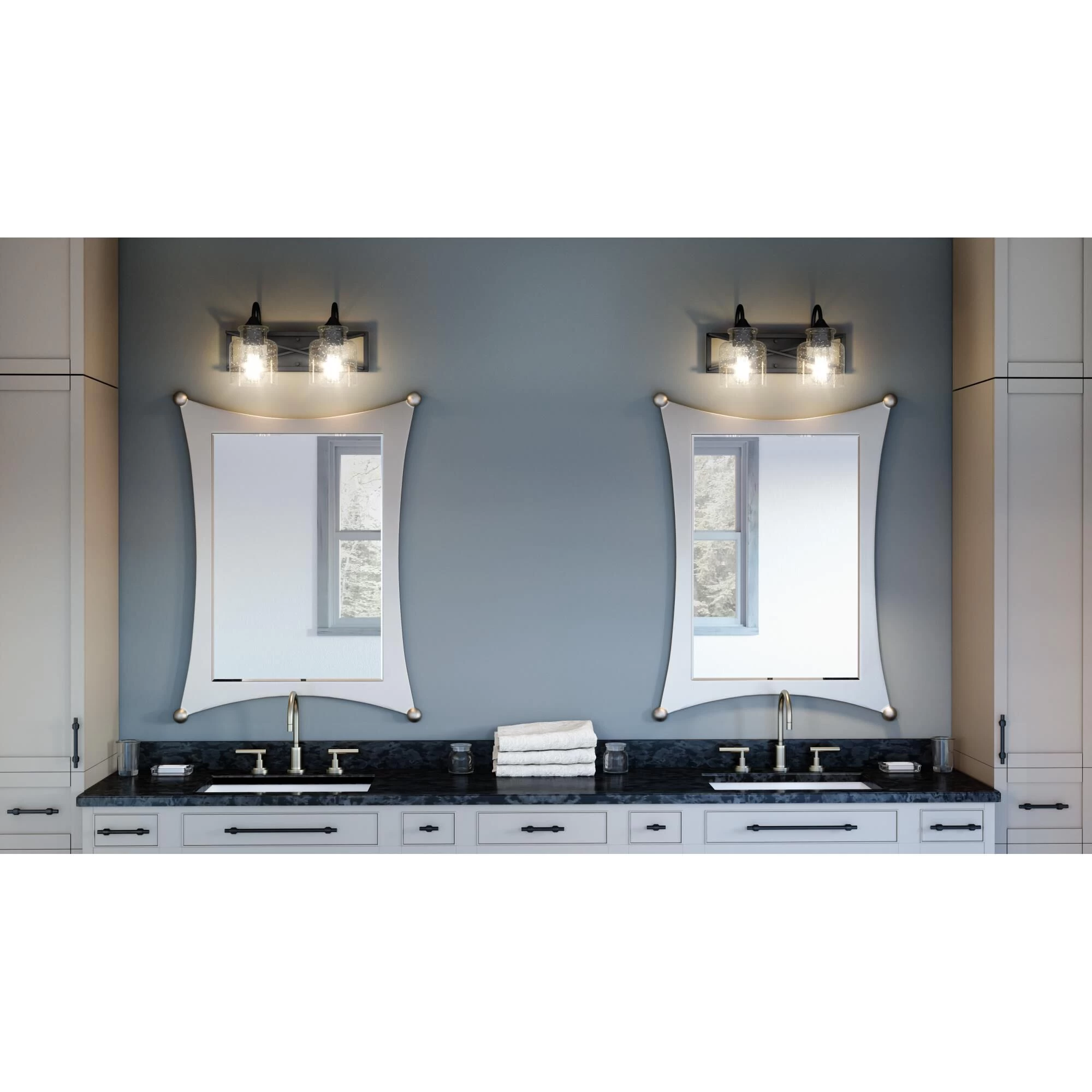 Bartley 15 Inch 2 Light Bath Vanity Light By Quoizel - Image 15