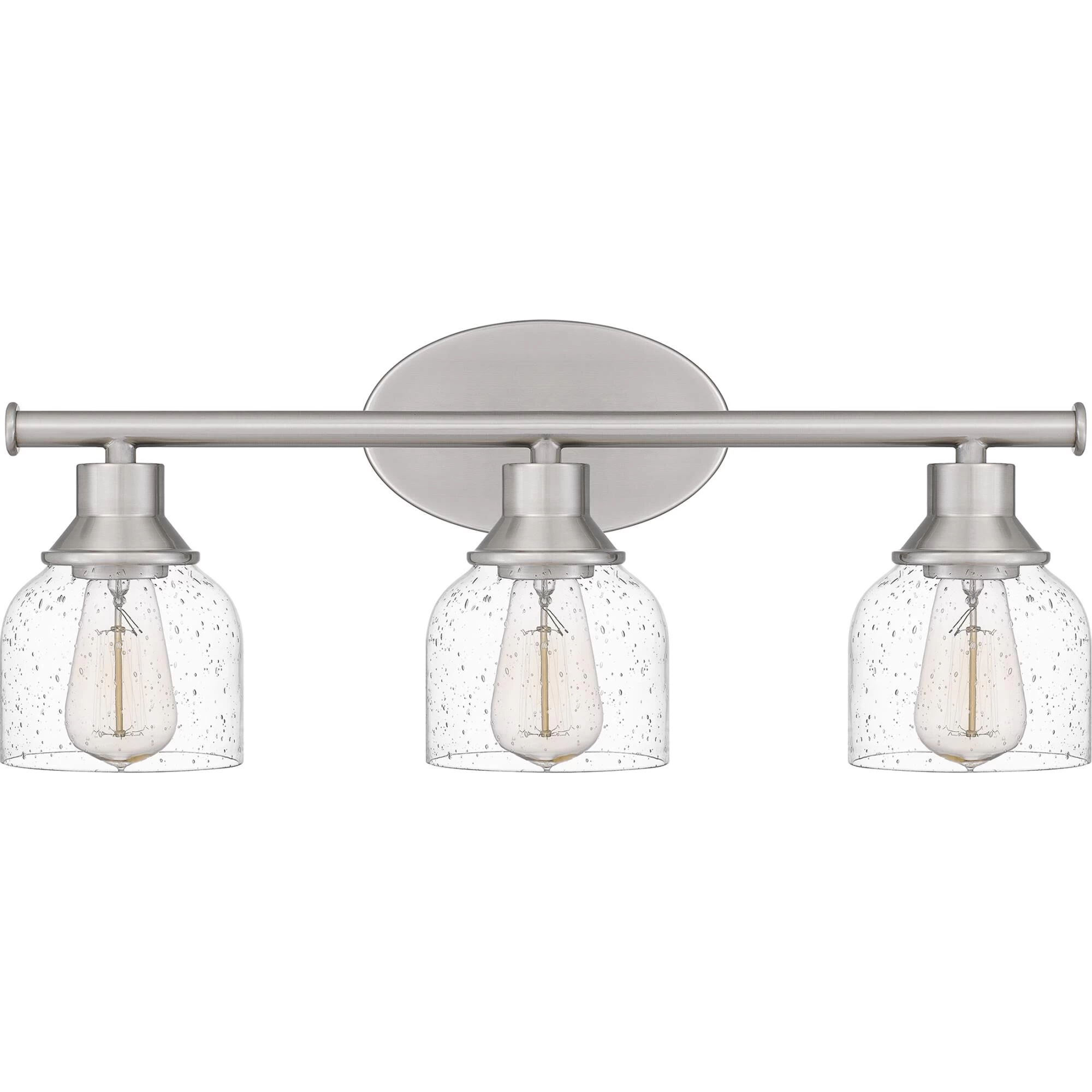 Caverly 22 Inch 3 Light Bath Vanity Light By Quoizel - Image 2