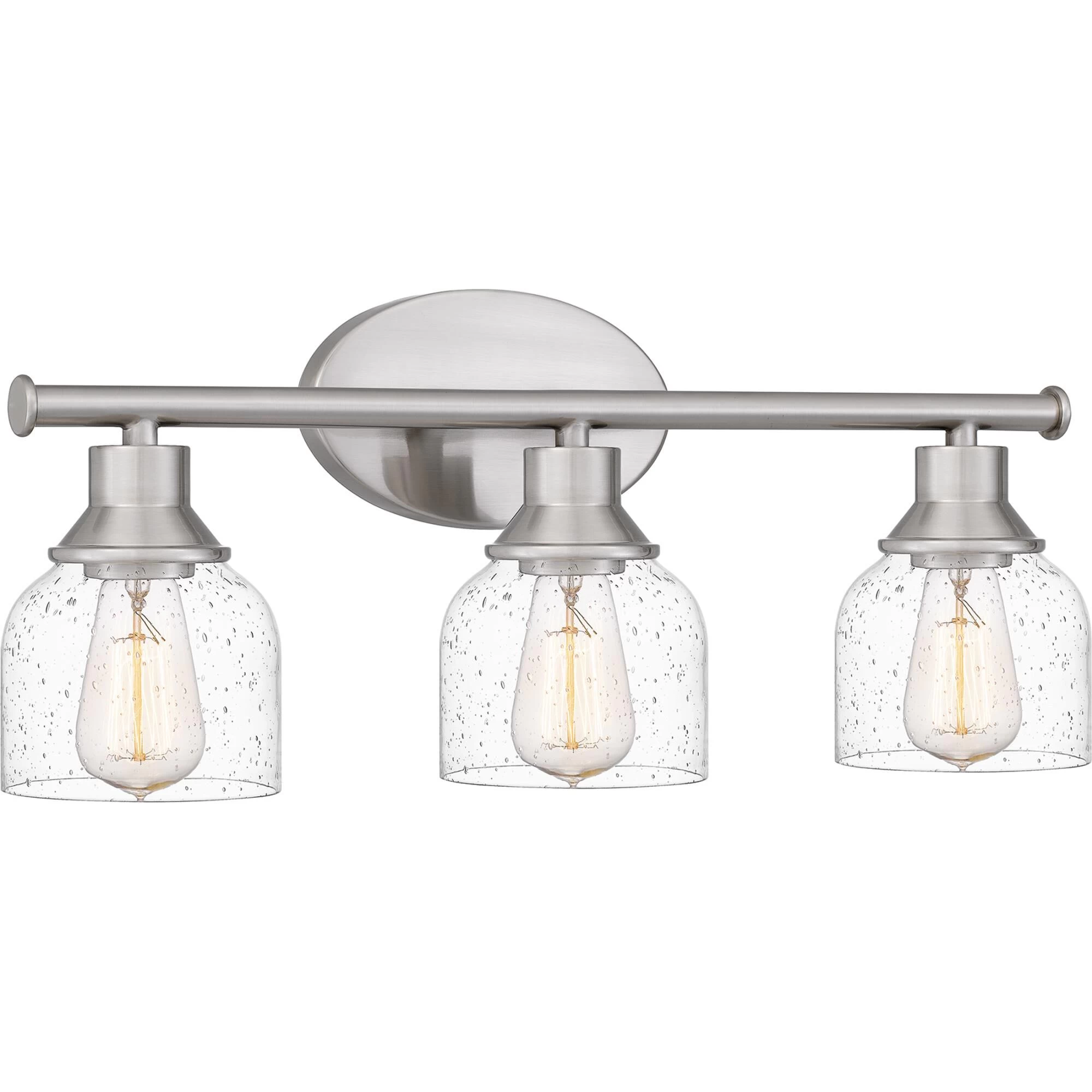 Caverly 22 Inch 3 Light Bath Vanity Light By Quoizel - Image 3