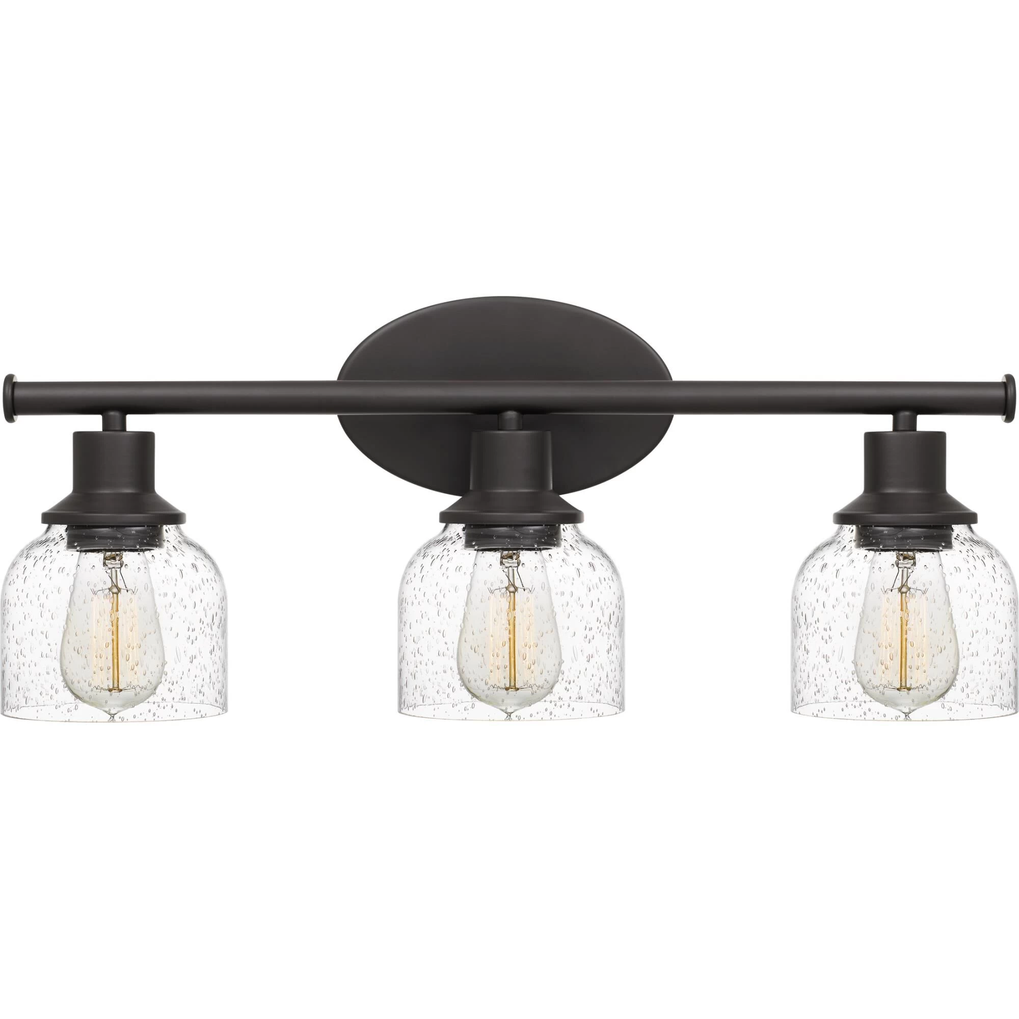 Caverly 22 Inch 3 Light Bath Vanity Light By Quoizel - Image 6