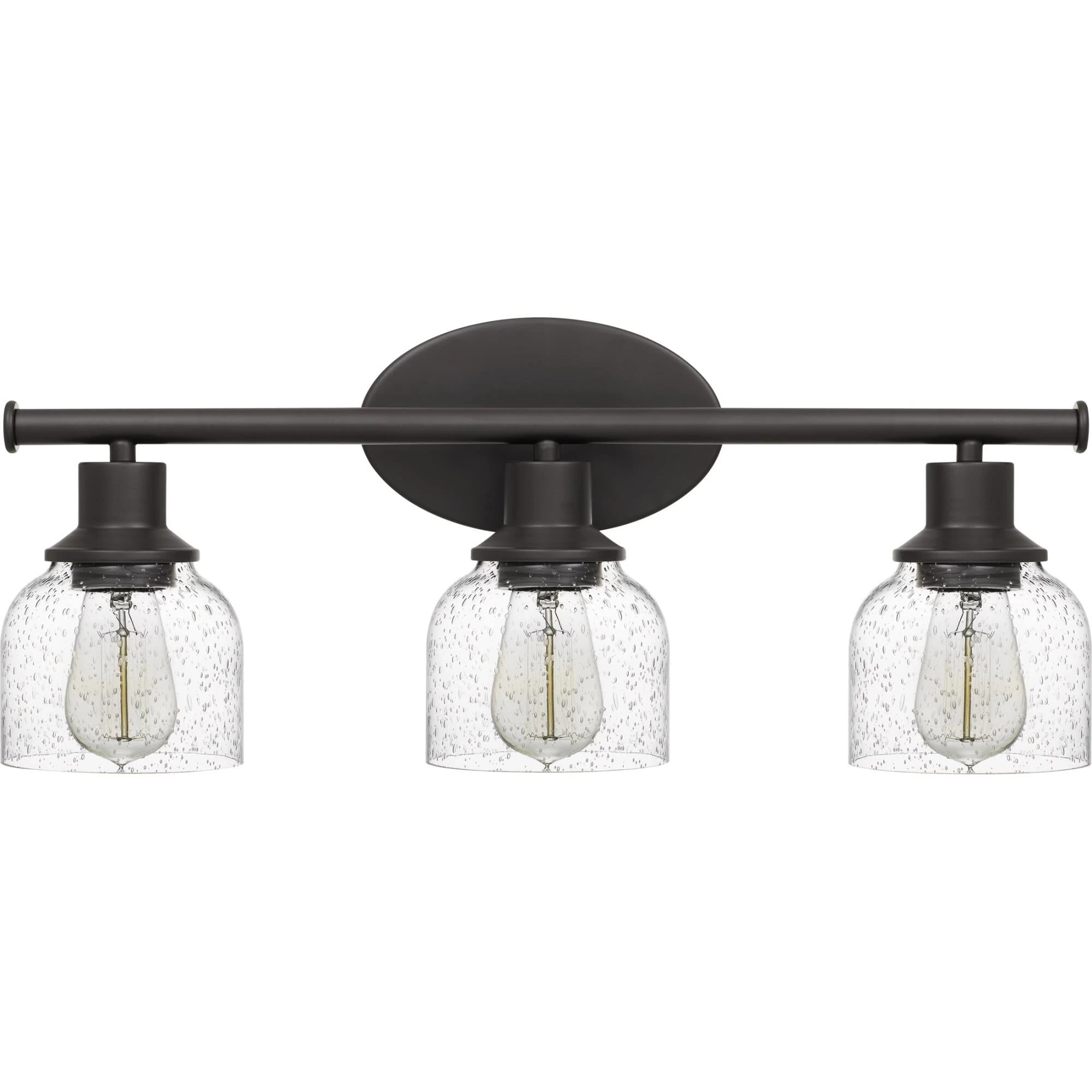 Caverly 22 Inch 3 Light Bath Vanity Light By Quoizel - Image 7