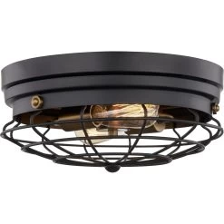 Montpelier 13 Inch 2 Light Flush Mount By Quoizel